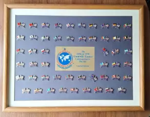 Знаки Игры доброй воли 1990 Сиэттл США Страны флаги СССР