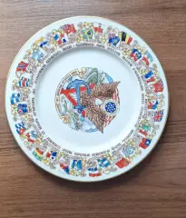 Фондевиль Тарелка Организации Объединенных Наций времен Второй мировой войны ООН