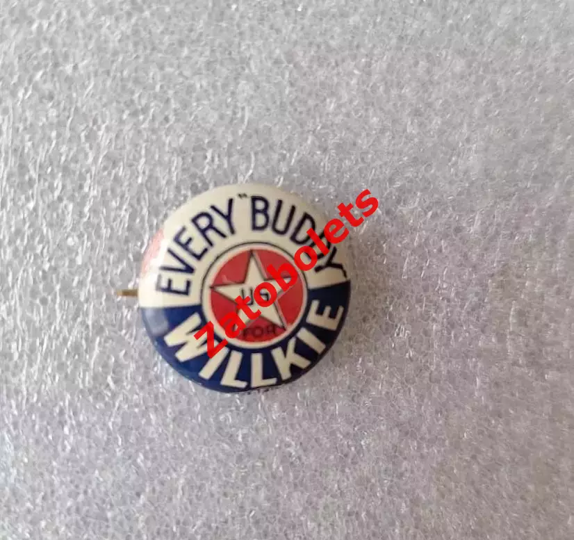 Значок президентской кампании Венделл Уилки 1940