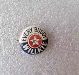 Значок президентской кампании Венделл Уилки 1940