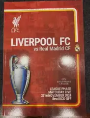 Ливерпуль - Реал Мадрид 2024 Лига Чемпионов