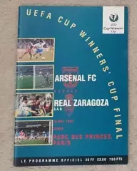 Арсенал Лондон - Сарагоса Испания 1995 Кубок Кубков Финал