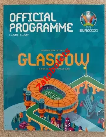 Чемпионат Европы 2020 2021 EURO ЕВРО Глазго