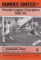Данди Юнайтед Шотландия - Стандард Бельгия 1983
