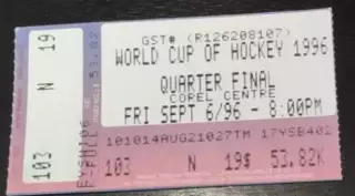 Россия - Финляндия 06.09.1996 Кубок Мира 1/4 финала