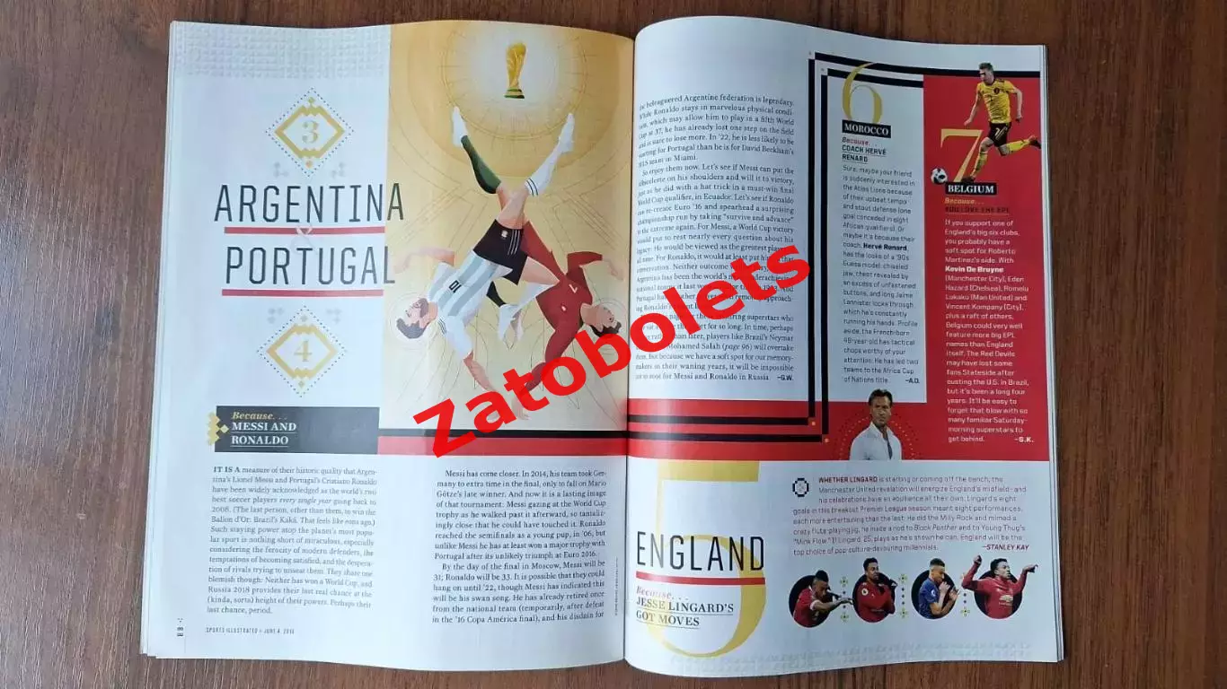 Sports Illustrated Чемпионат Мира World Cup 2018 Preview 4