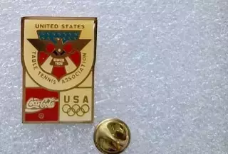 Олимпийские игры США настольный теннис Кока-кола Coca-Cola Олимпиада