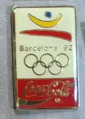 Олимпийские игры Олимпиада 1992 Барселона Кока-Кола Coca-Cola Спонсор