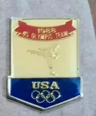 Олимпийские игры Олимпиада 1988 Сеул Сборная США Каратэ