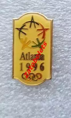 Олимпийские Игры Олимпиада 1996 Атланта США Эмблема*