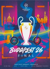 ПСЖ Франция - Арсенал Англия 2026 Финал Будапешт Лига Чемпионов
