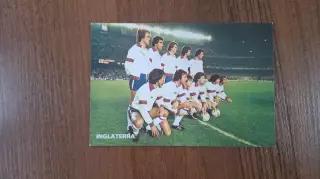 Открытка Сборная Англии 1982 Чемпионат Мира Дон Балон