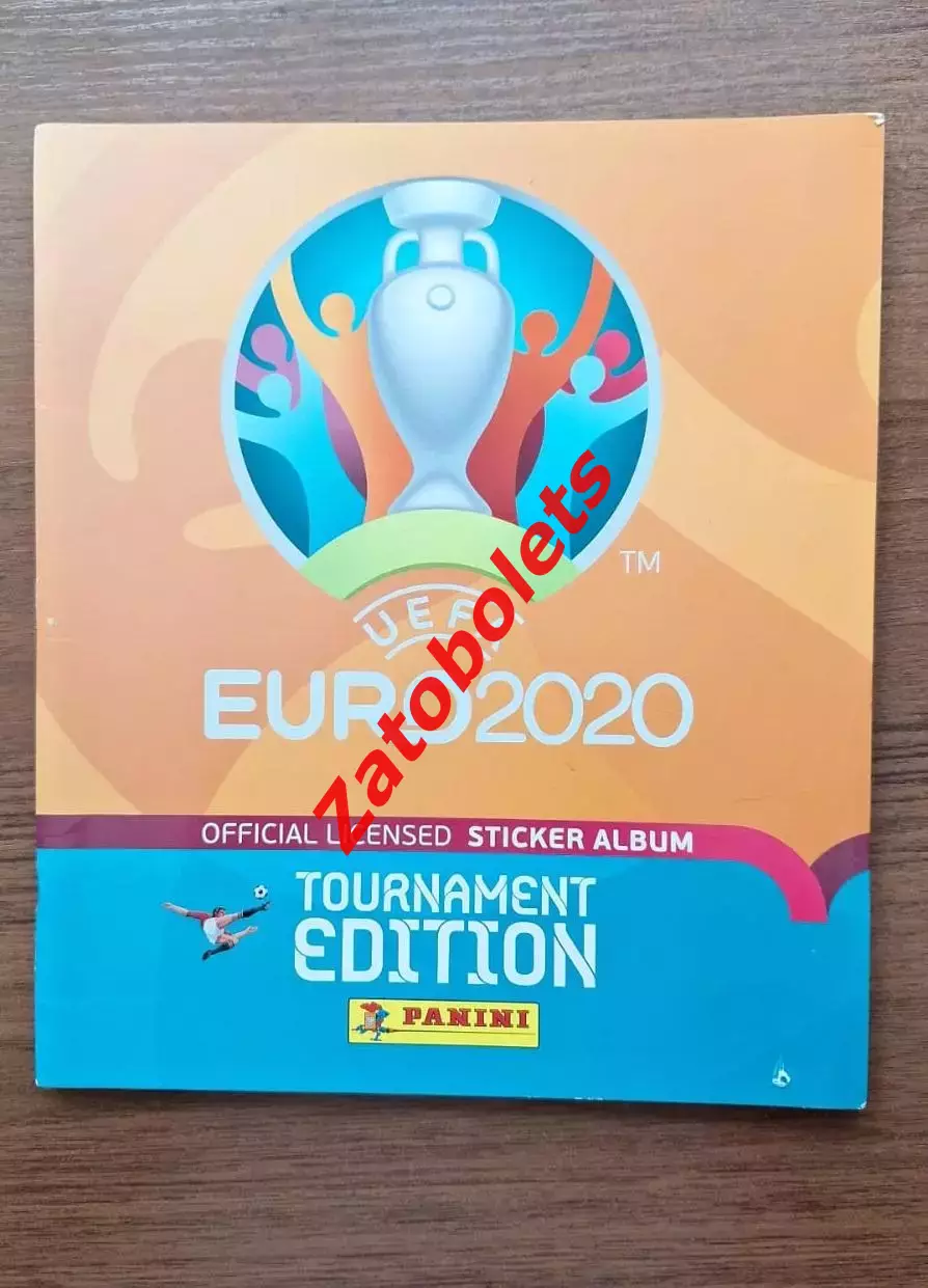 Журнал альбом Панини PANINI Чемпионат Европы ЕВРО 2020 2021 (+ 6 наклеек)