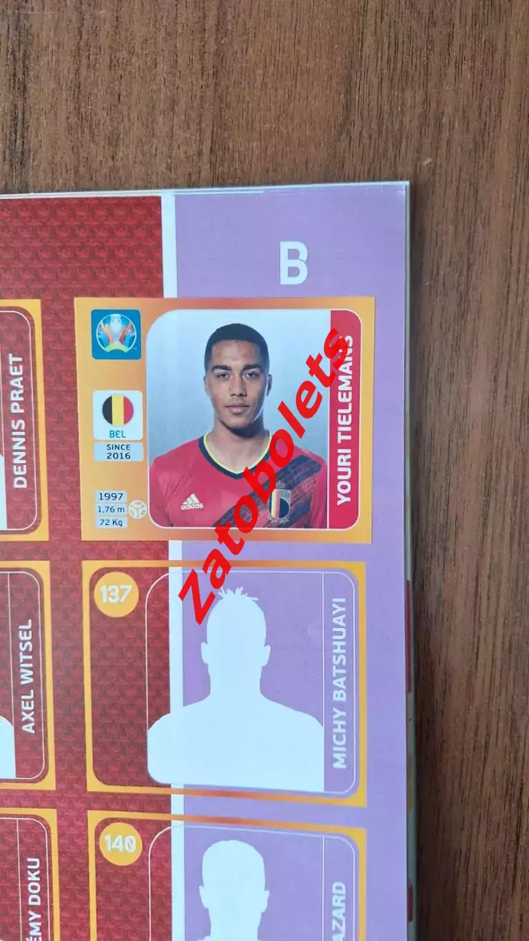 Журнал альбом Панини PANINI Чемпионат Европы ЕВРО 2020 2021 (+ 6 наклеек) 4