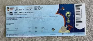 билет Чемпионат Мира ЧМ Россия 2018 Англия - Панама