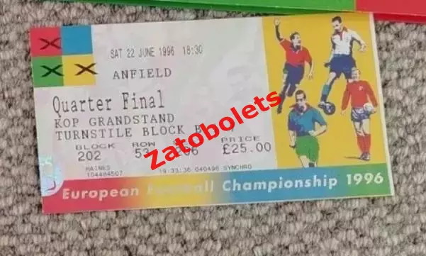 Голландия - Франция 1996 Чемпионат Европы Англия 1/4