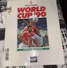 Чемпионат Мира 1990 Италия Программа Sunday Express