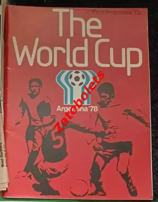 Футбол Чемпионат Мира 1978 Аргентина