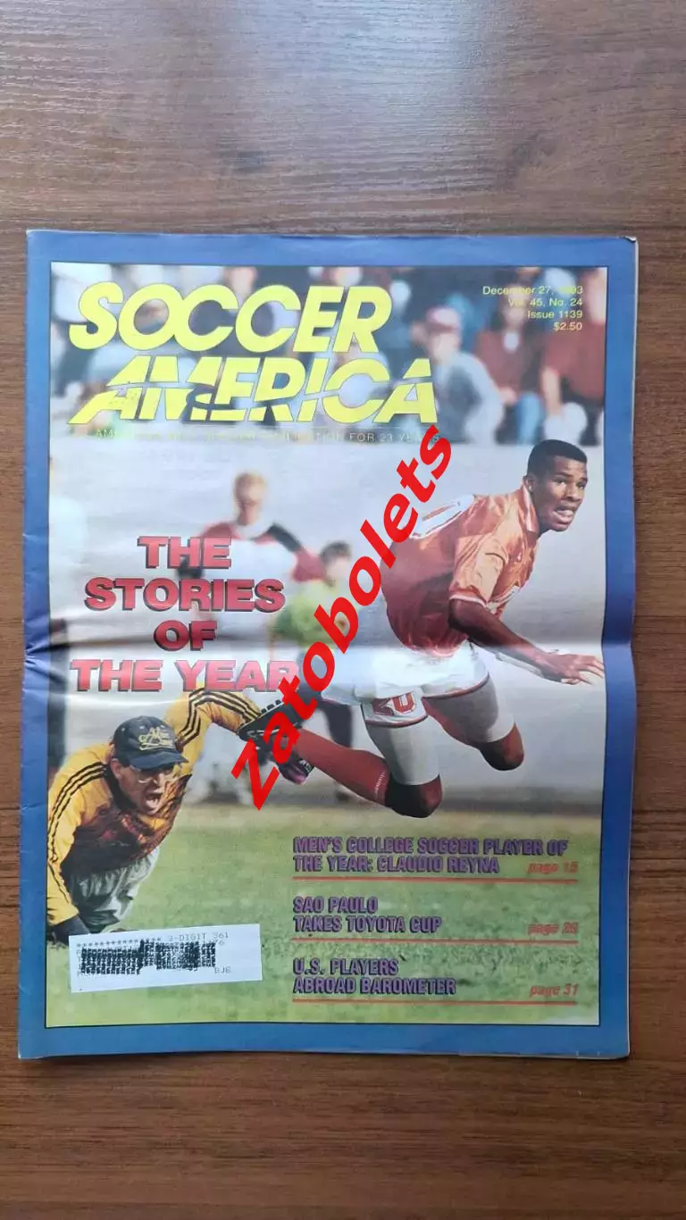 Soccer America 27.12.1993