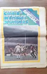 Манчестер Сити - Тоттенхэм 1981 Кубок Англии Финал Manchester Evening News
