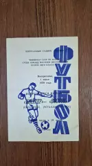 Шахтер Караганда - Восток Усть-Каменогорск 1979
