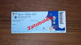 билет Чемпионат Мира ЧМ Россия 28.06.2018 Англия - Бельгия