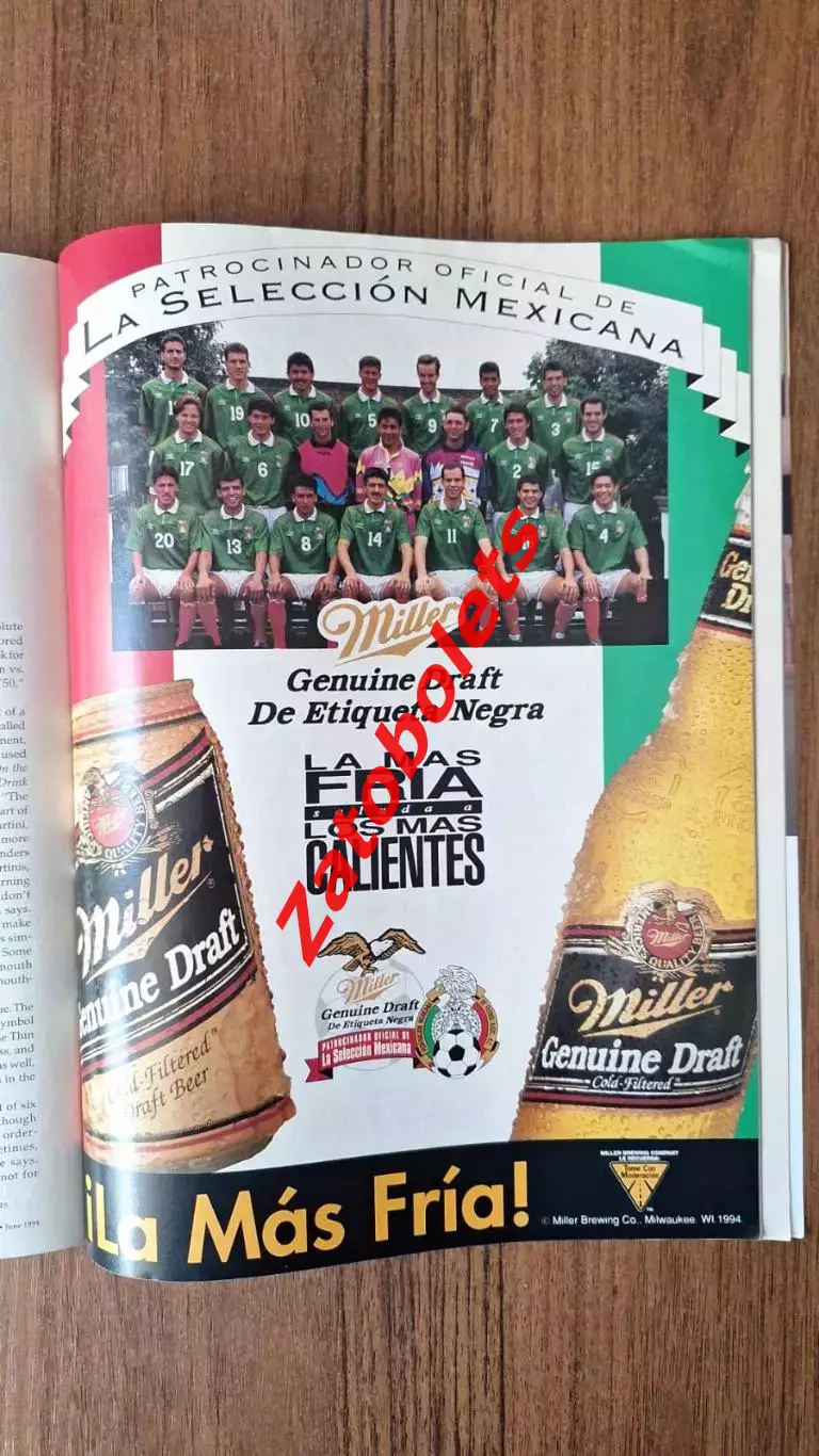 Hispanic Июнь 1994 Чемпионат Мира 1994 6