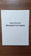 Официальная папка Агентства парка Адирондак Нью-Йорк, США 1980 Олимпиада
