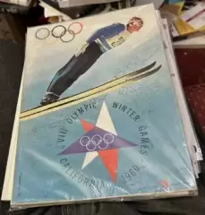 Олимпийские Игры Олимпиада 1960 Скво-Вэлли США