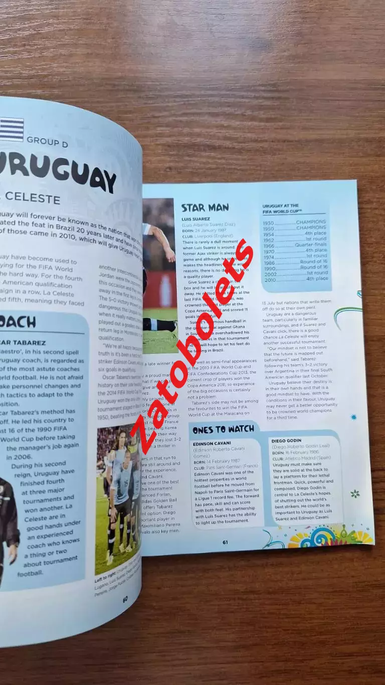 Чемпионат Мира 2014 Официальный бук Official book 2