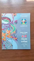 Англия - Дания 2021 Чемпионат Европы 2020 Полуфинал EURO
