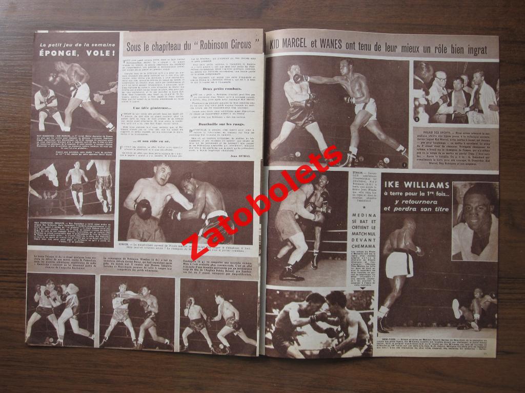 Журнал Miroir-Sprint/Франция №259 - 28.05.1951 Ницца-чемпион Франции 1951 4