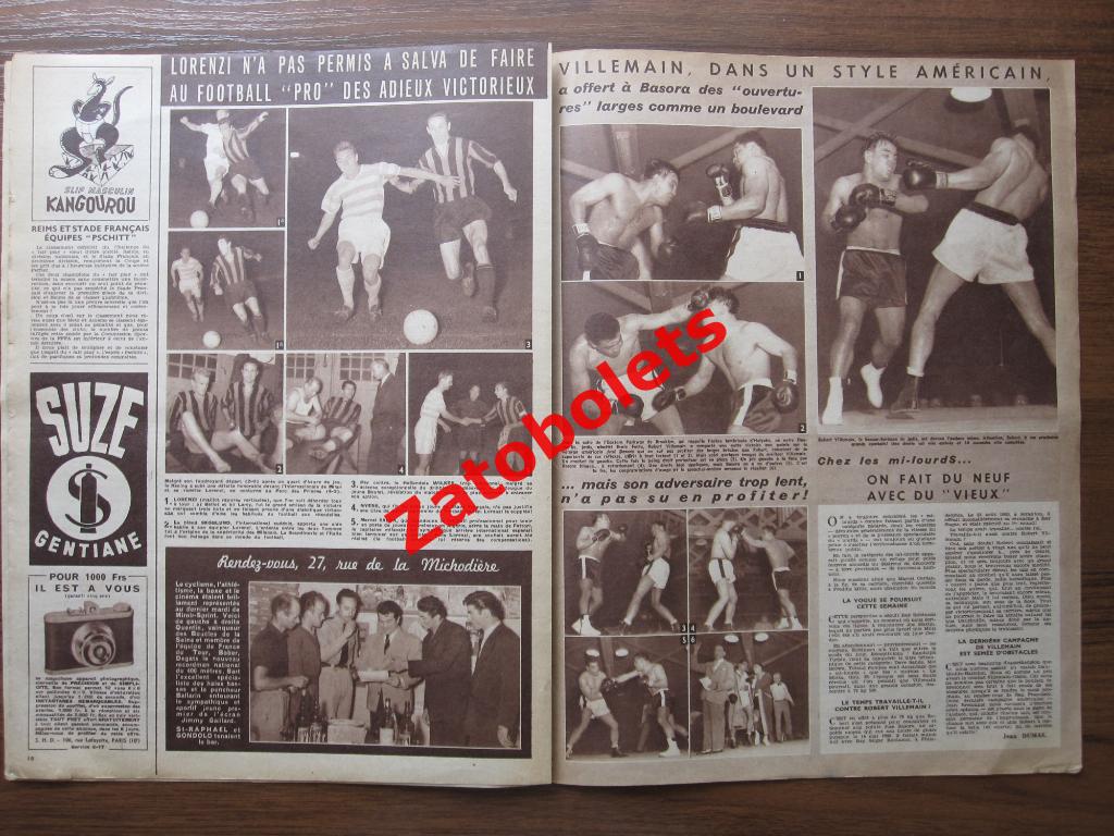 Журнал Miroir-Sprint №315 - 23.06.1952 1