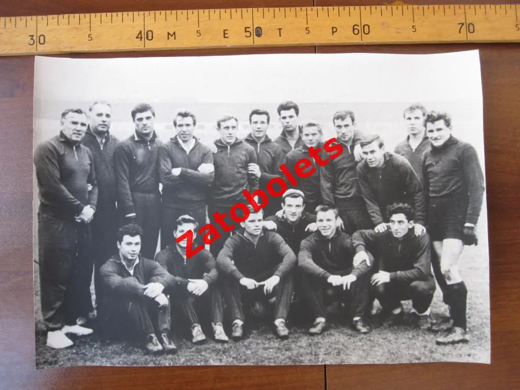 Футбол (Зенит, Адмиралтеец) Сборная Ленинграда в турне по ГДР 1961