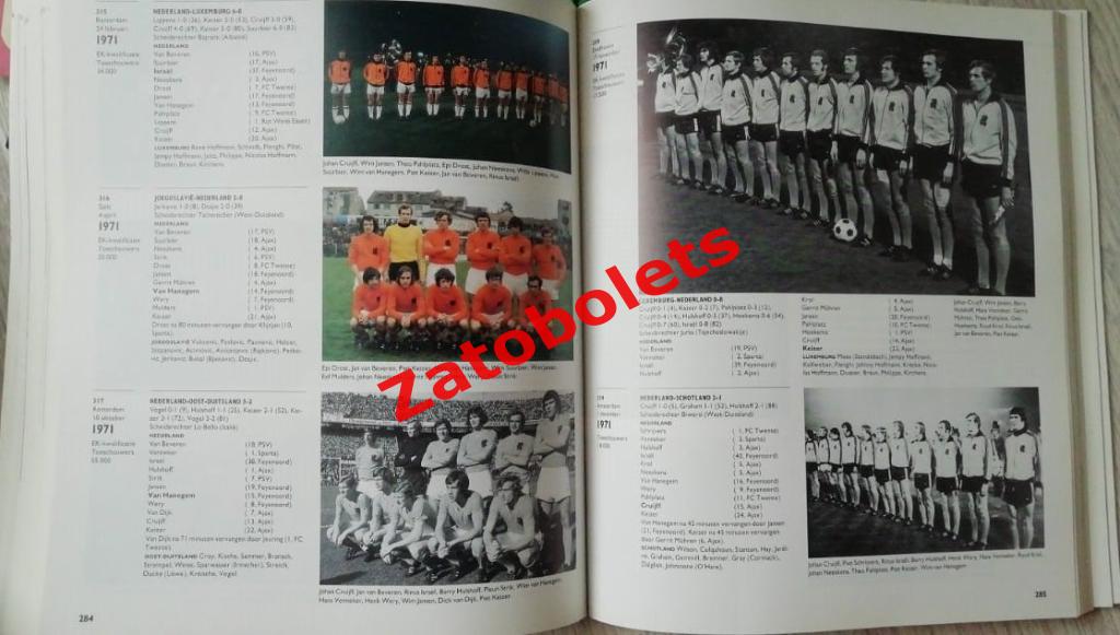 Футбол Справочник Сборная Голландии История оранжевых 1905-1989 Нидерланды 2