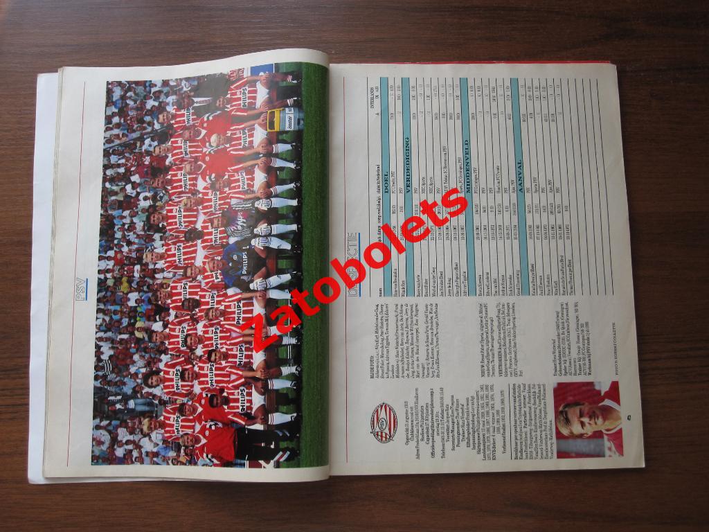 Voetbal International Спецвыпуск Чемпионат Голландии 1992-1993 1