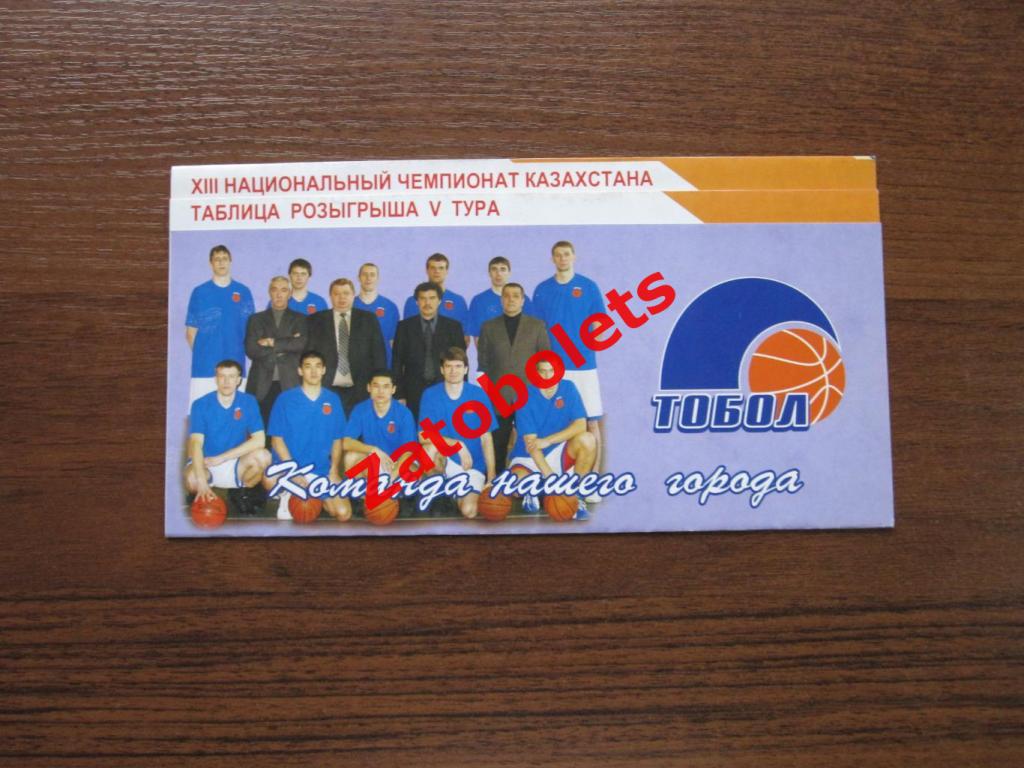 Баскетбол Тобол Костанай - Арай Алматы Чемпионат Казахстана 2004/2005 Плей-офф
