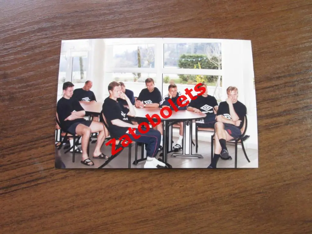 Футбол ФК ЦСКА Москва 1998-2000 игроки на собрании Максим Боков Евгений Варламов