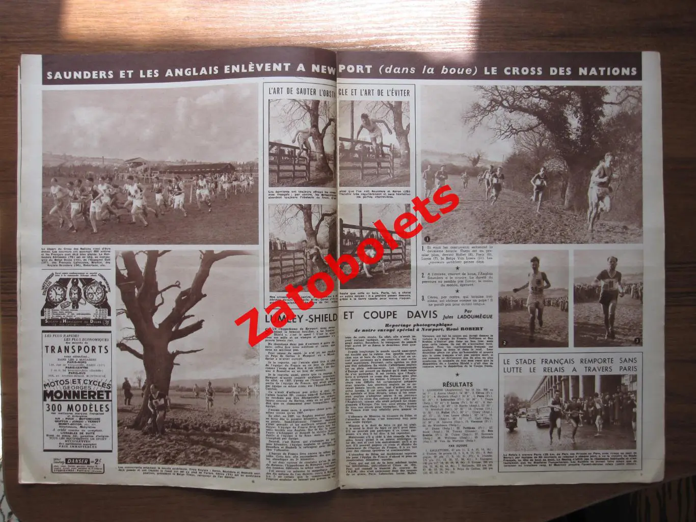 Журнал Miroir-Sprint/Франция №251 - 02.04.1951 1