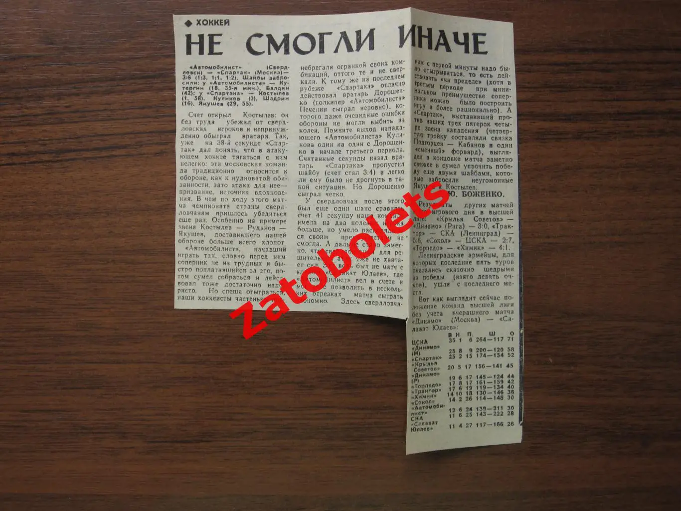 Автомобилист Свердловск - Спартак Москва 1979 Оба матча 12-14.03