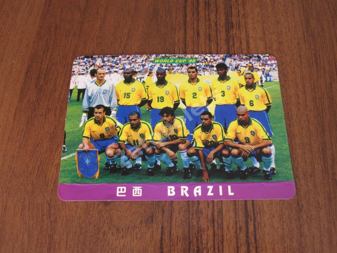 Роналдо / Бразилия Чемпионат Мира 1998 World Cup 1
