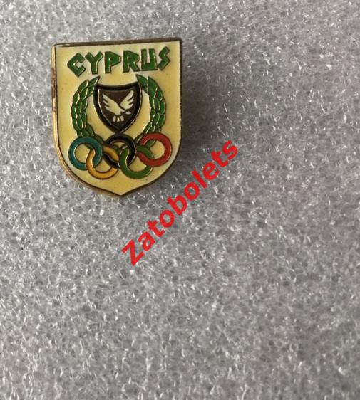 Знак НОК Кипр Национальный Олимпийский комитет