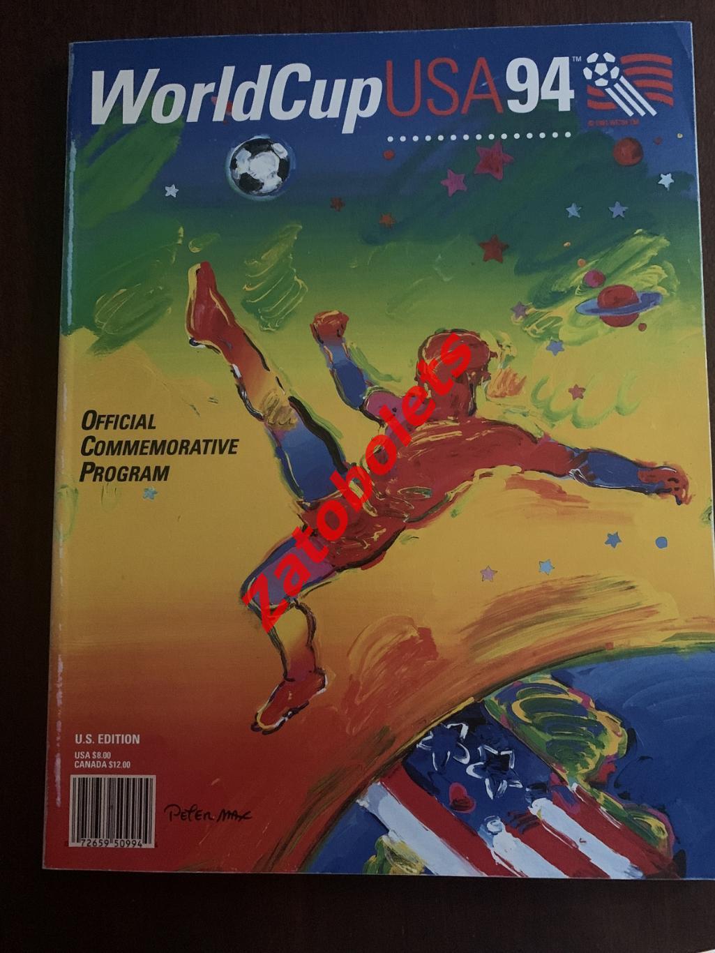 Чемпионат Мира по футболу 1994 США Общая программа турнира на английском языке