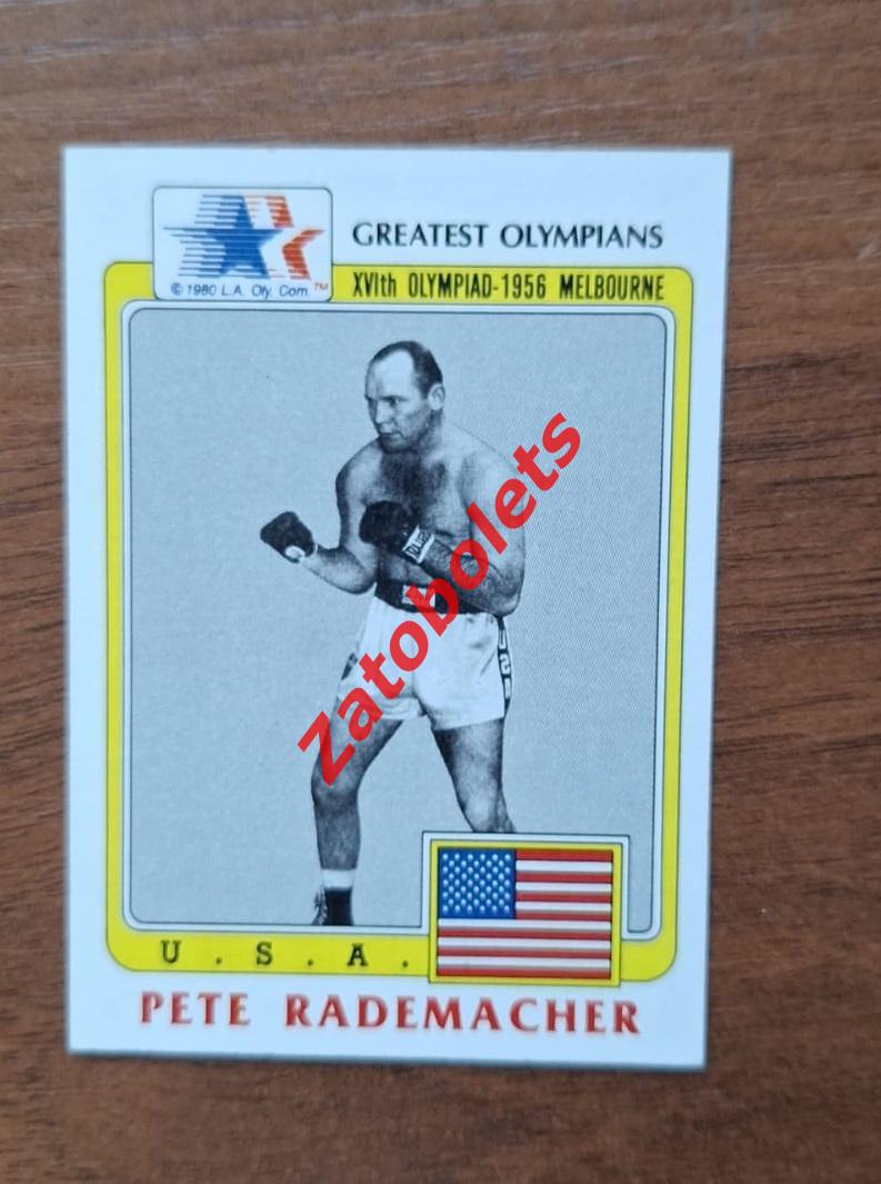 43 Великие олимпийцы США Pete Rademacher Бокс Олимпийские игры 1956