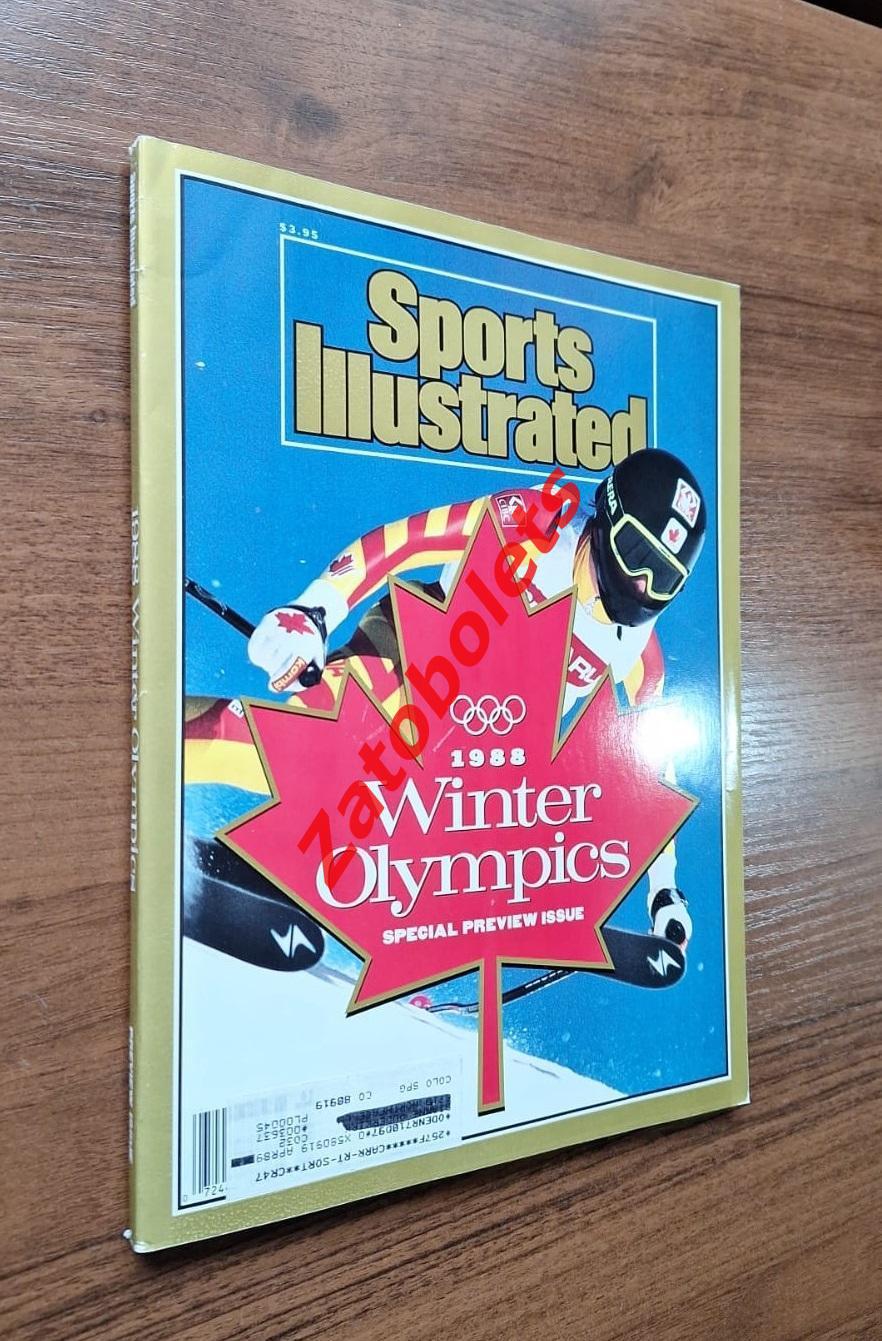 Хоккей Sports Illustrated Олимпийские Игры Олимпиада 1988 Калгари Канада Россия