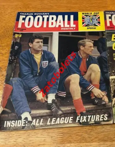 Football monthly Сентябрь 1966 Чемпионат Мира / СССР