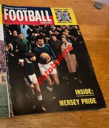 Football monthly Июль 1966 Чемпионат Мира / СССР