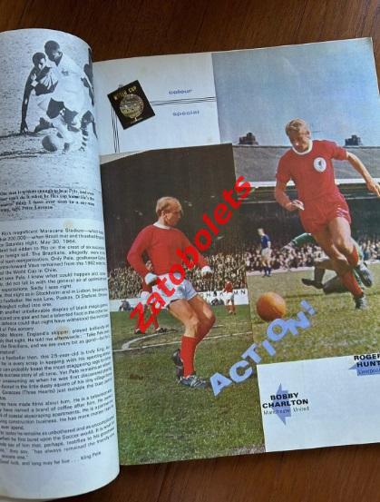 Чемпионат Мира 1966 Англия Программа Football monthly Сборная СССР 1