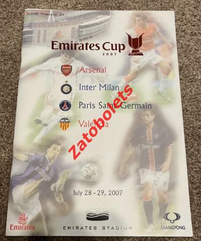 Арсенал Интер ПСЖ Валенсия 2007 Emirates Cup Англия