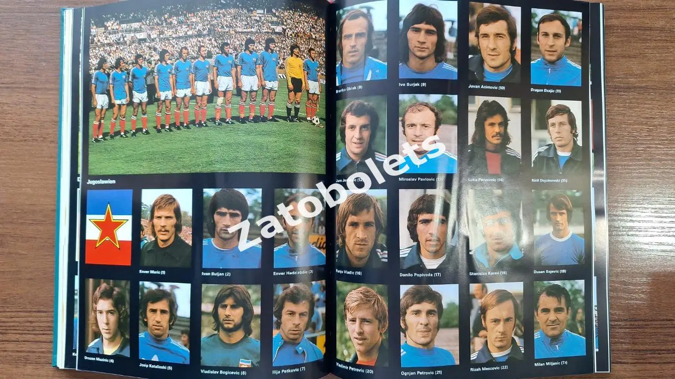 Книга Фотоальбом Чемпионат мира по футболу 1974 Германия Брайтнер 3